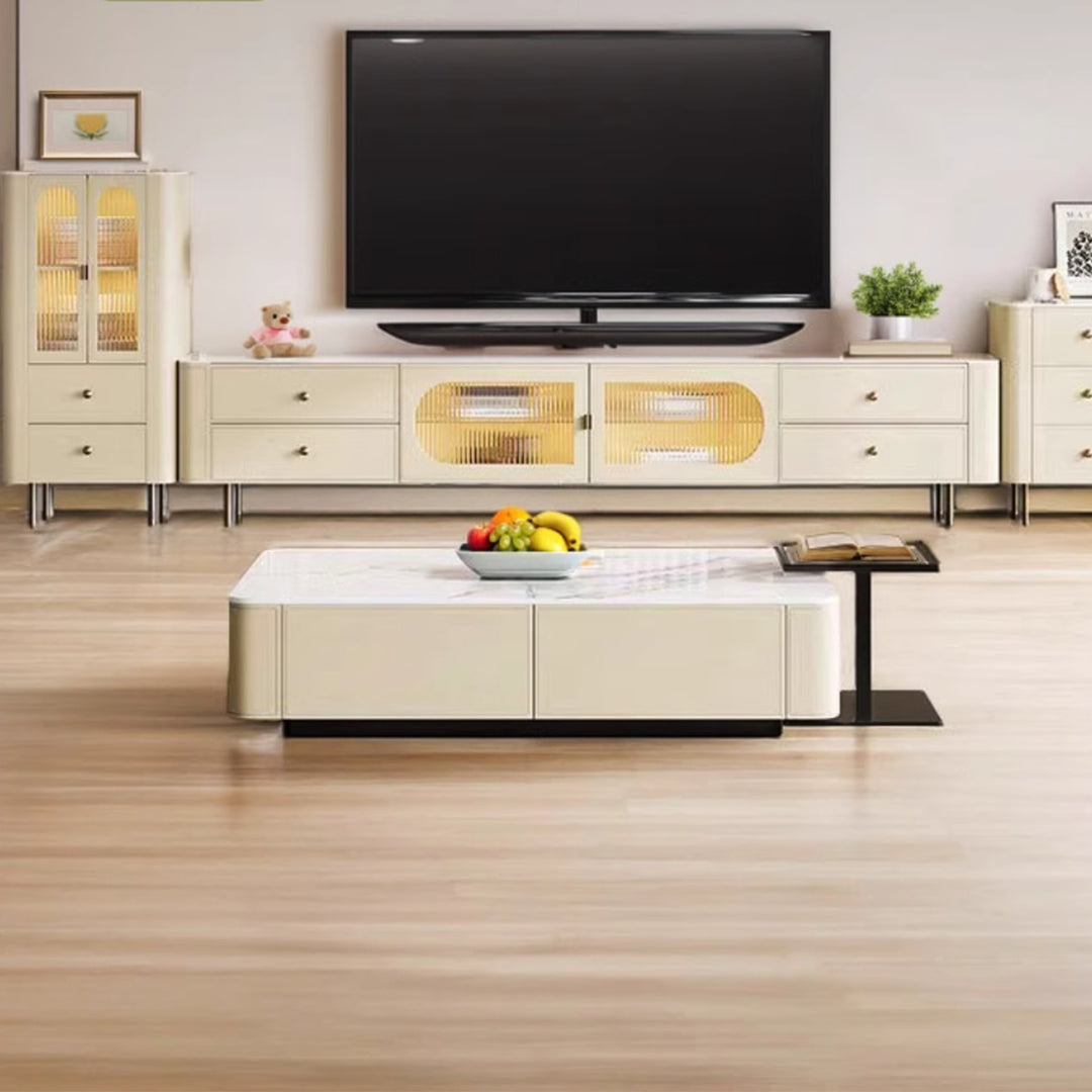 MAS-2225 Masdio ODGARD Modern Sintered Stone TV Console Masdio