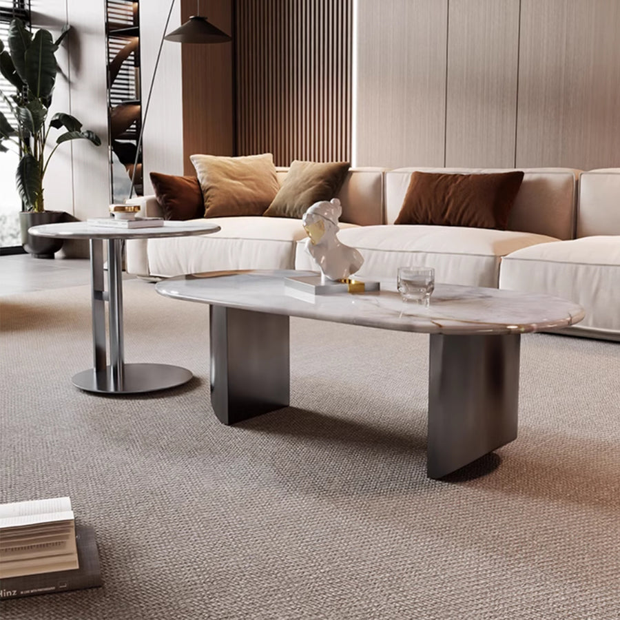 MAS-2230 Masdio JEREME Modern Marble Coffee Table Masdio