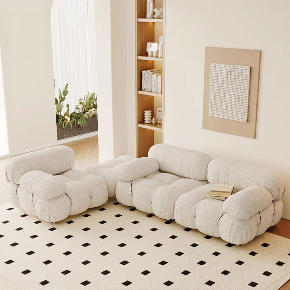 MAS-1593 Madsio Modern Boucle Sofa Masdio
