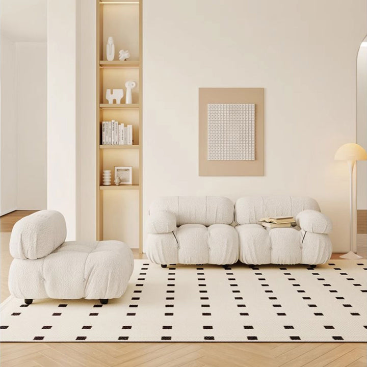 MAS-1593 Madsio Modern Boucle Sofa Masdio