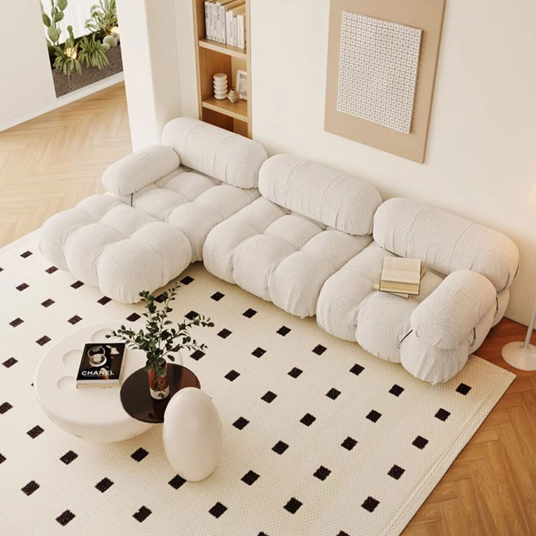 MAS-1593 Madsio Modern Boucle Sofa Masdio