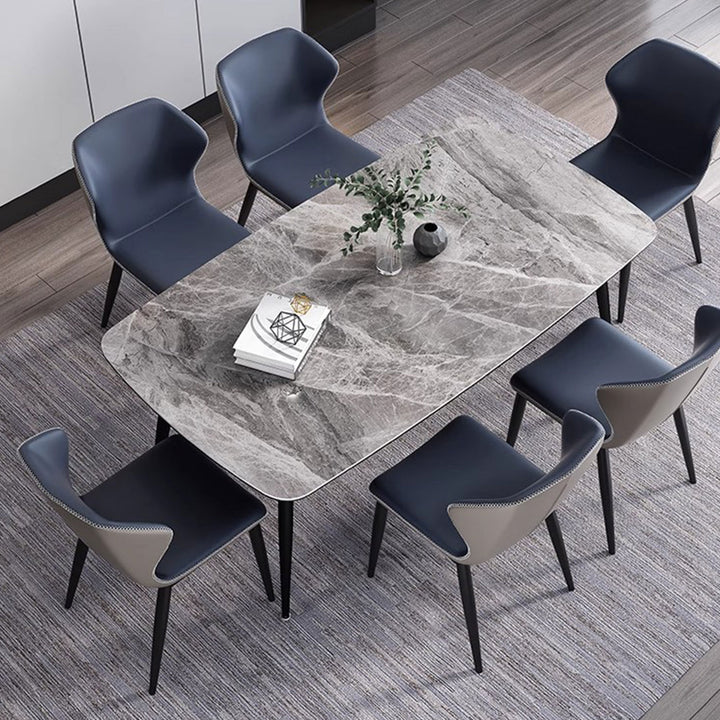 MAS-1602 Masdio Modern Sintered Dining Table Set Masdio