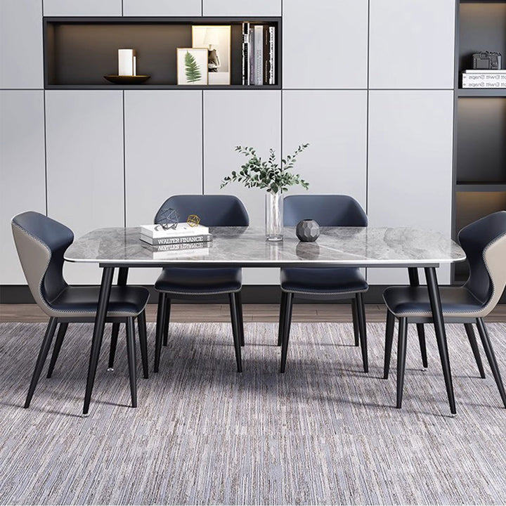 MAS-1602 Masdio Modern Sintered Dining Table Set Masdio