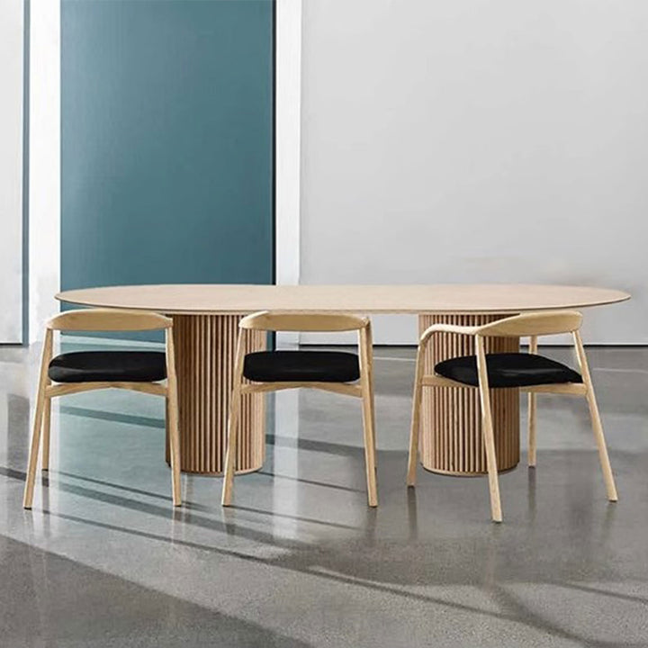 MAS-1603 Masdio Oal Wood Dining Table Masdio