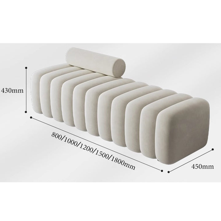MAS-1635 Masdio Modern Velvet Bench Masdio