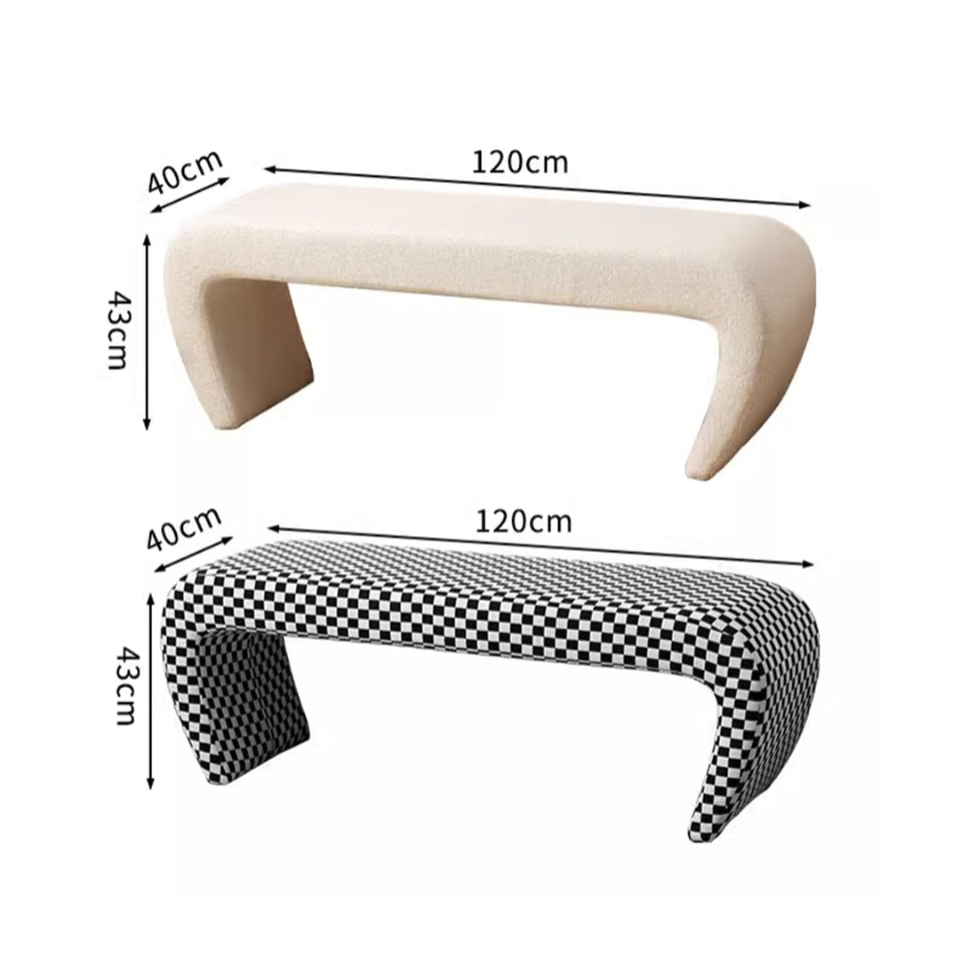 MAS-1638 Masdio Modern Sherpa Bench Masdio