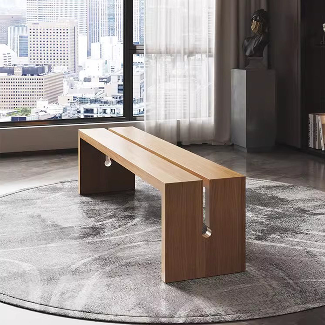 MAS-1641 Masdio Modern Solid Wood Bench Masdio