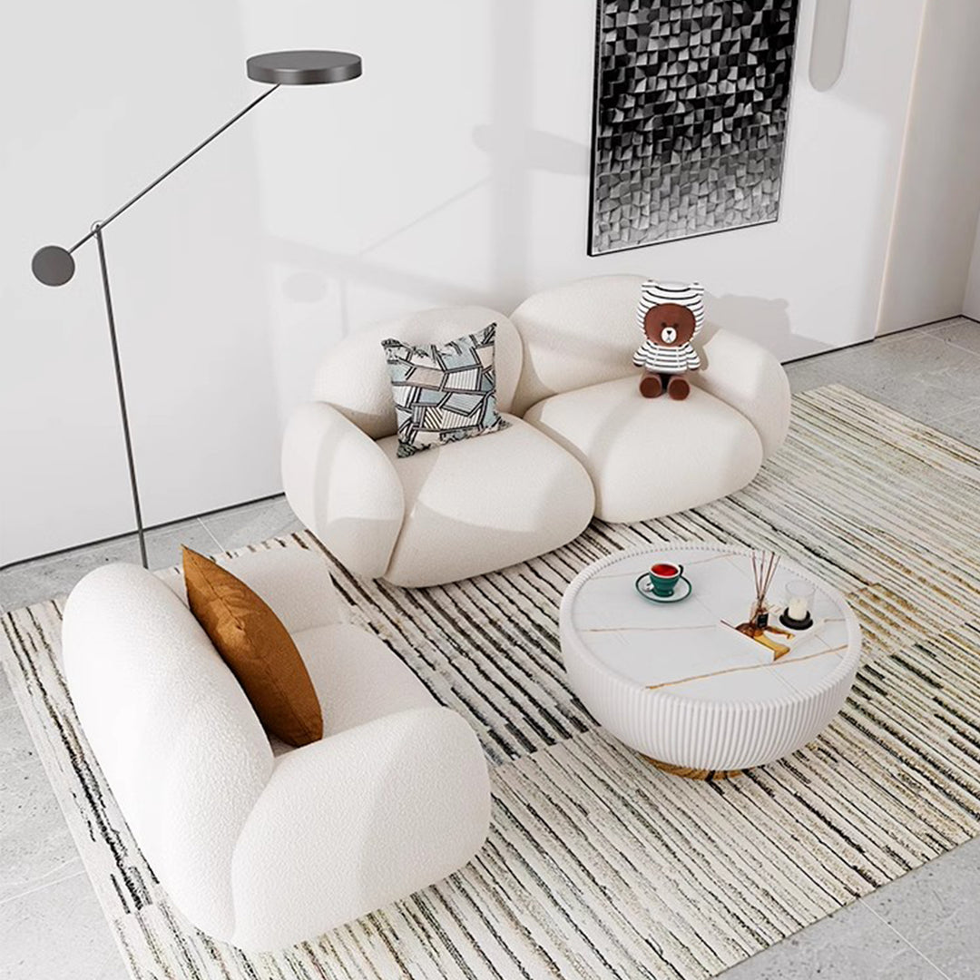 MAS-1645 Masdio Boucle Fabric Sofa Masdio