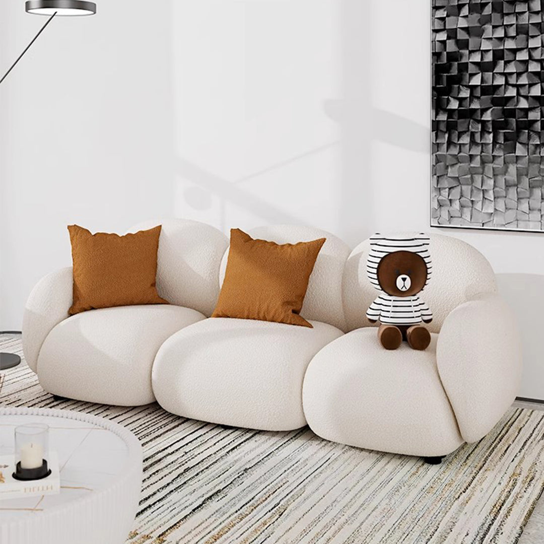 MAS-1645 Masdio Boucle Fabric Sofa Masdio