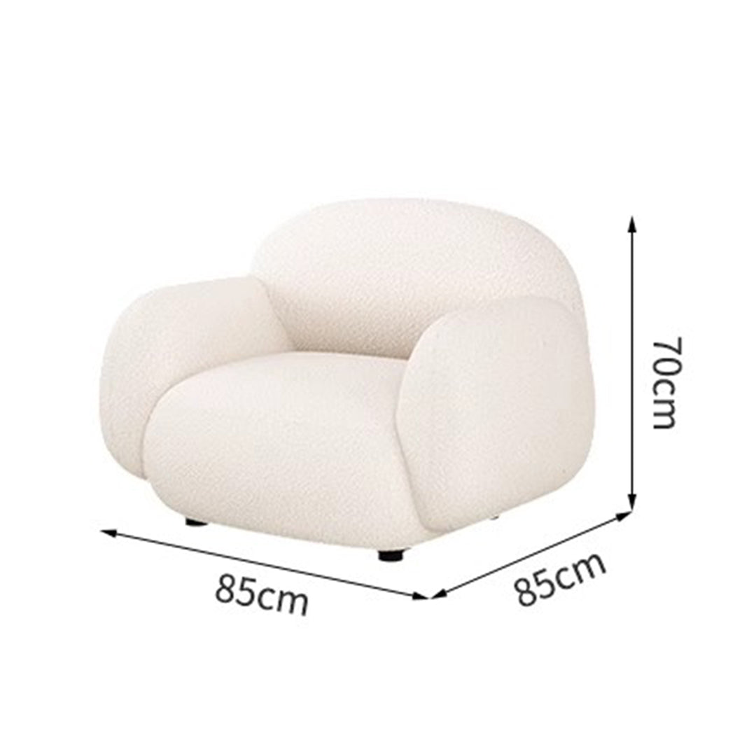 MAS-1645 Masdio Boucle Fabric Sofa Masdio