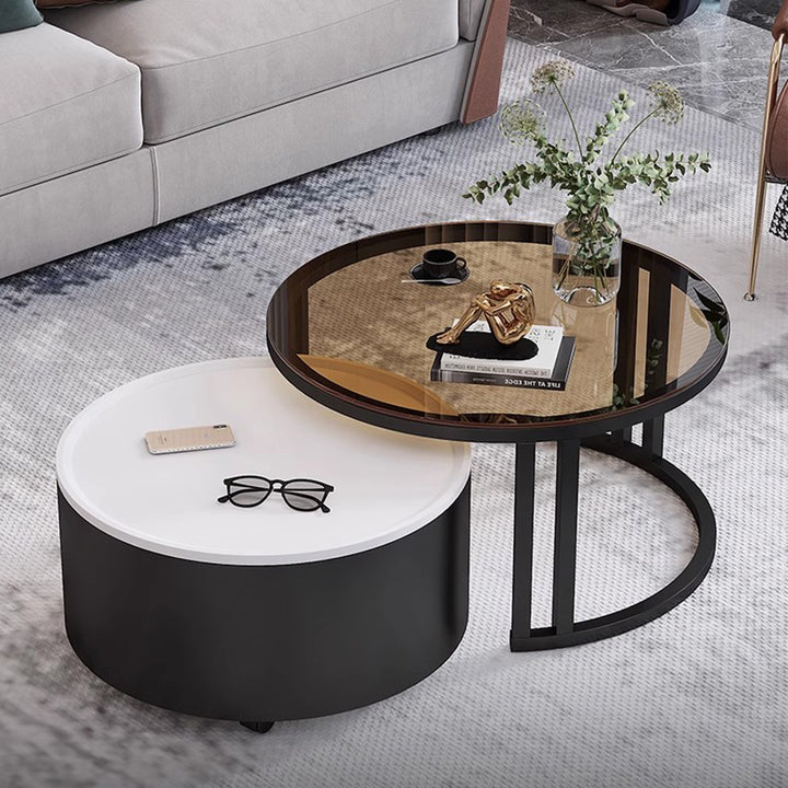 MAS-1648 Masdio Round Coffee Table Set Masdio