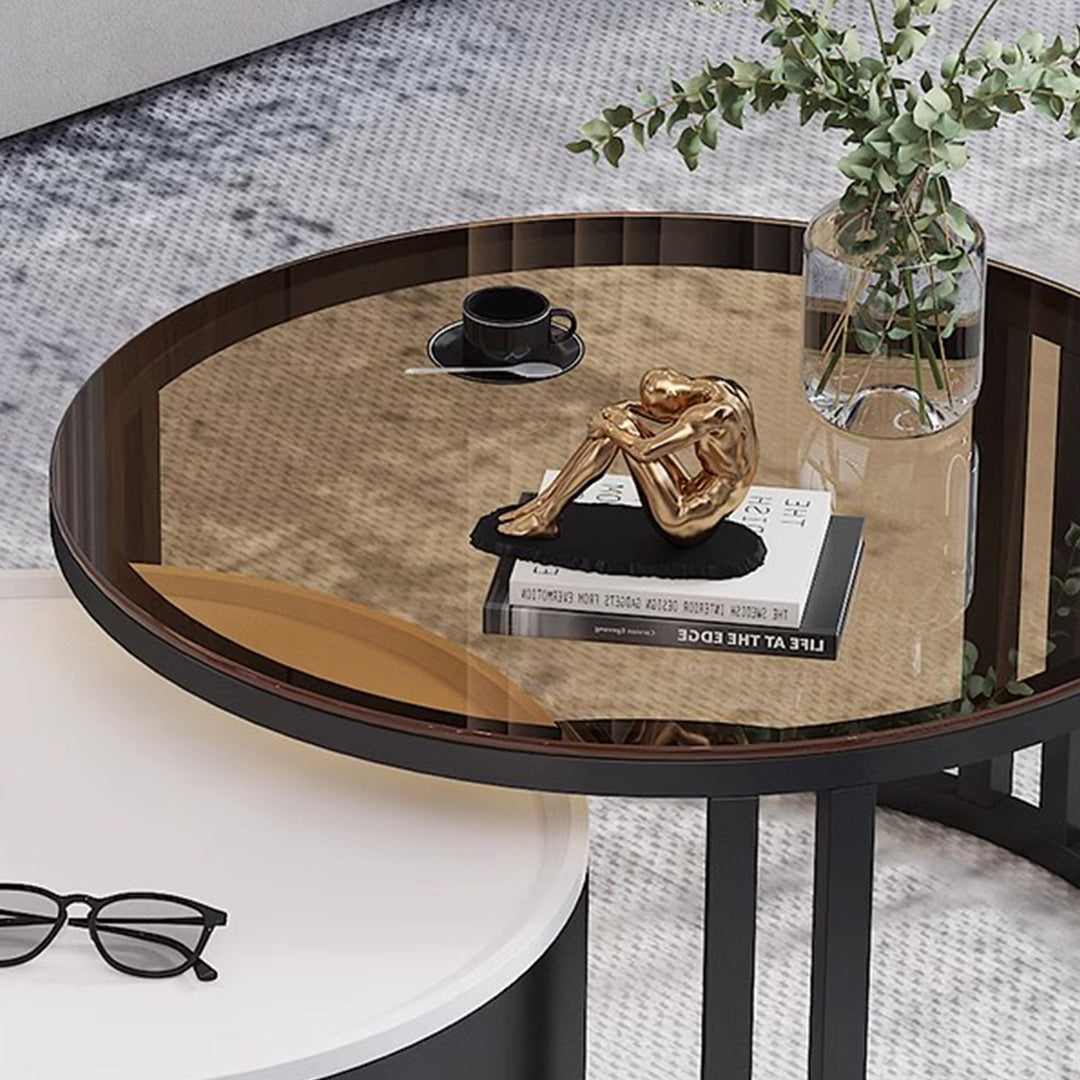 MAS-1648 Masdio Round Coffee Table Set Masdio