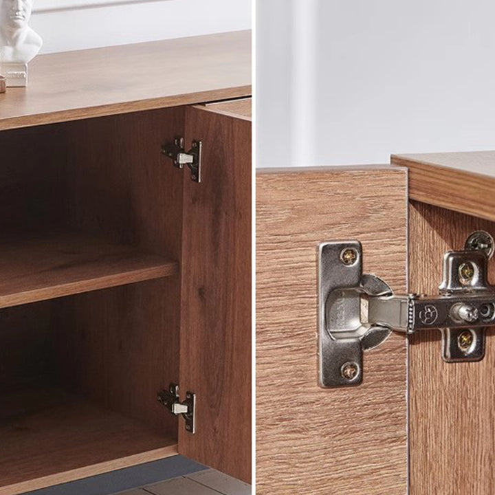 MAS-1658 Masdio Industrial Solid Wood Sideboard Masdio