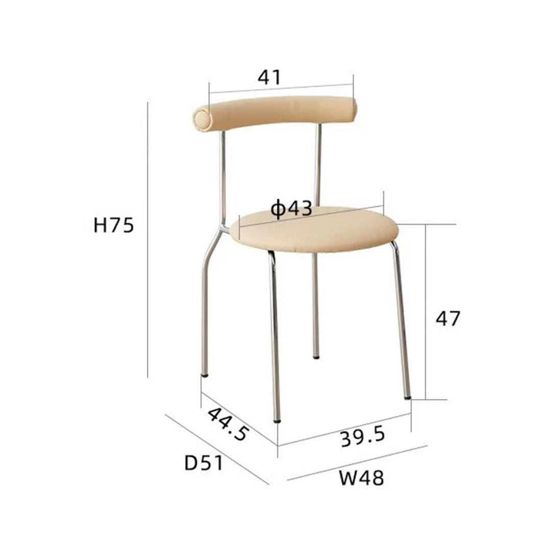 MAS-1663 Masdio Minimalist Dining Chair Masdio