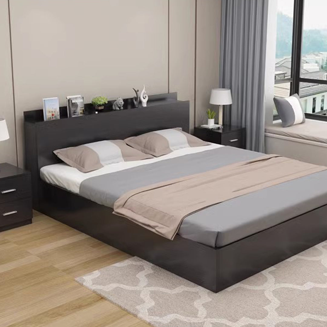 MAS-1674 Masdio Japanese Platform Storage Bed Frame Masdio