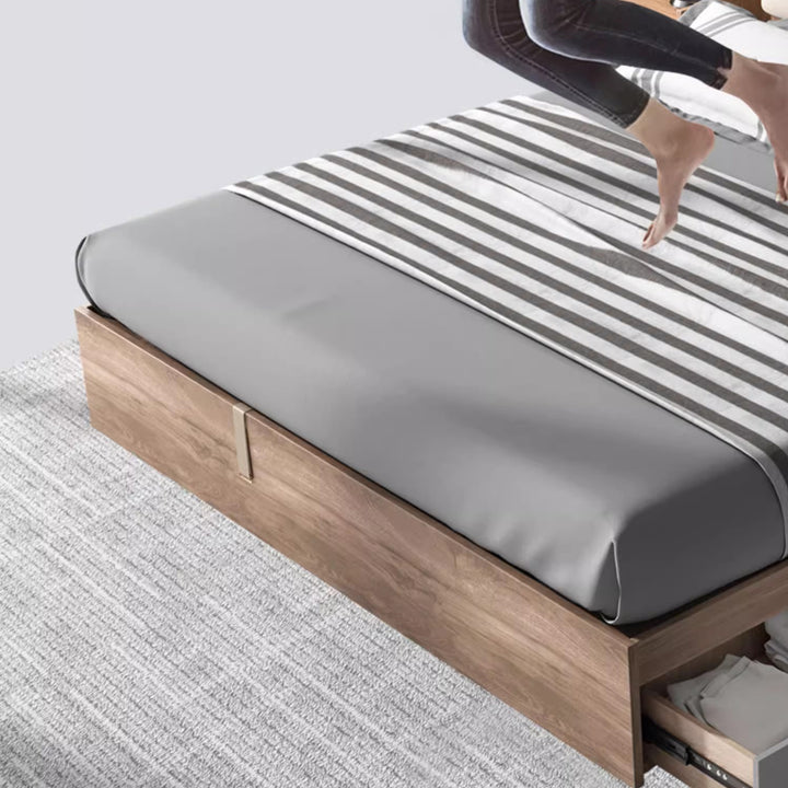 MAS-1677 Masdio Wooden Storage Bedframe Masdio