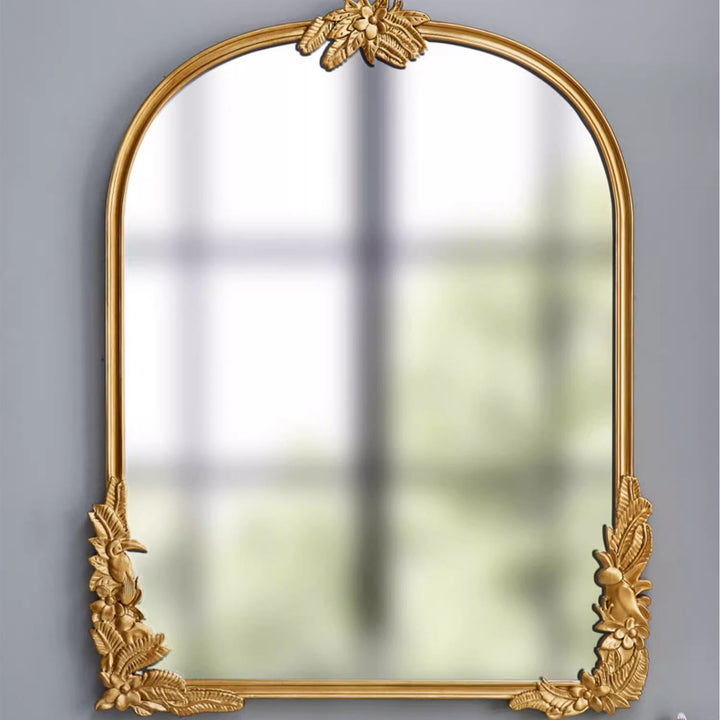 MAS-1691 Masdio Retro Carved Mirror Wall Hanging Mirror Masdio