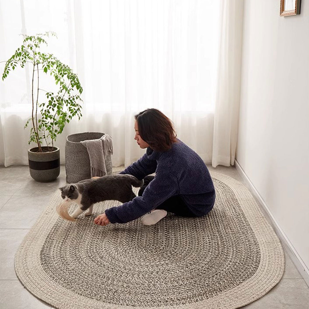 MAS-1709 Masdio Rug Knitted Yarn Mat Masdio