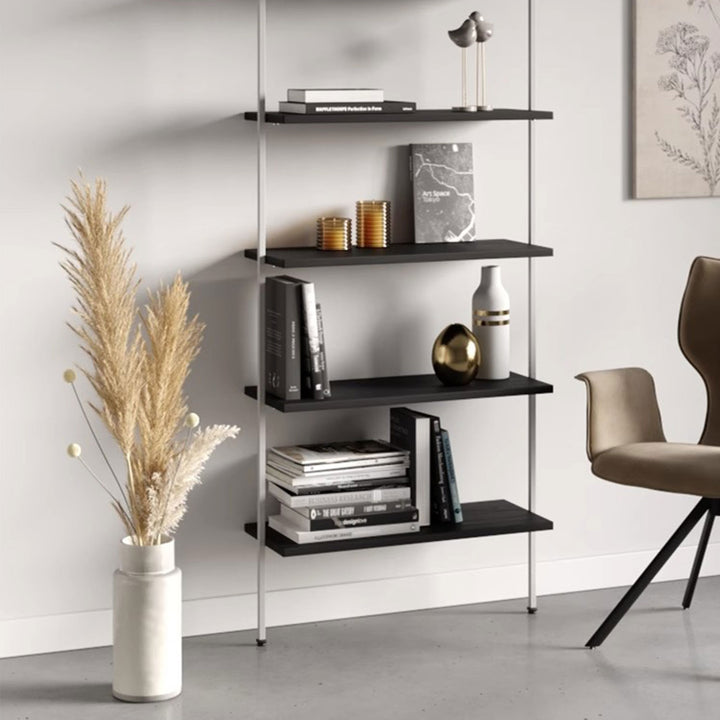 MAS-1711 Masdio Wall Mount Industrial Solid Wood Display Shelf Masdio