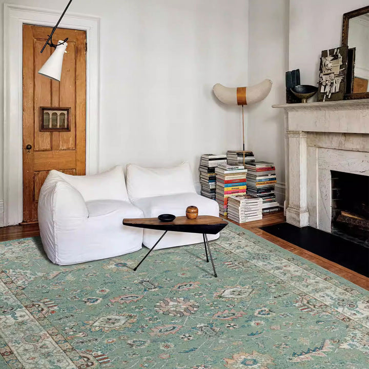 MAS-1723 Masdio Green Area Carpet Masdio