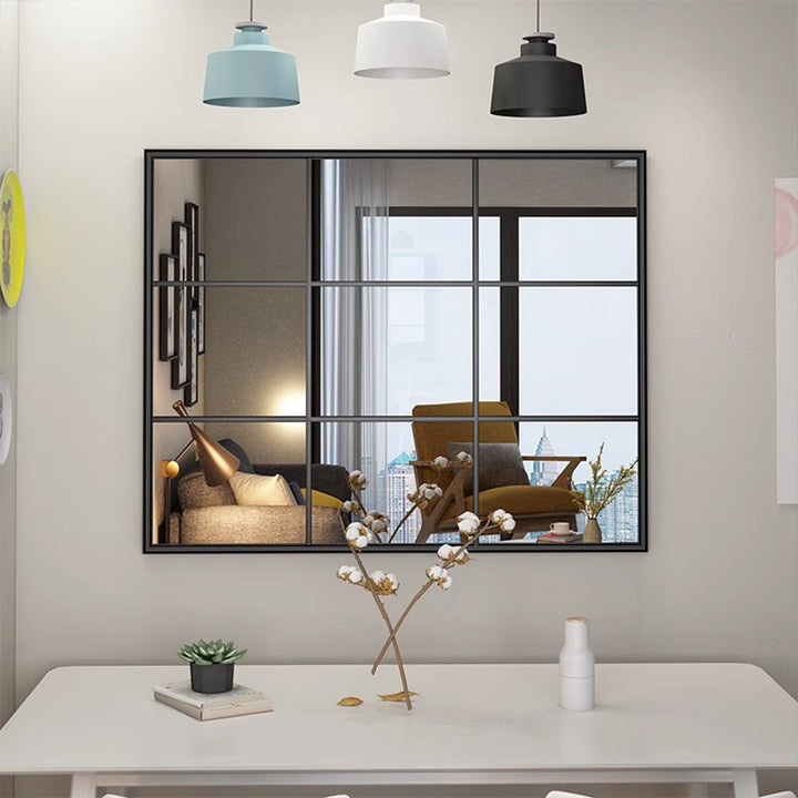 MAS-1756 Masdio Large Wall Window Grill Mirror Masdio