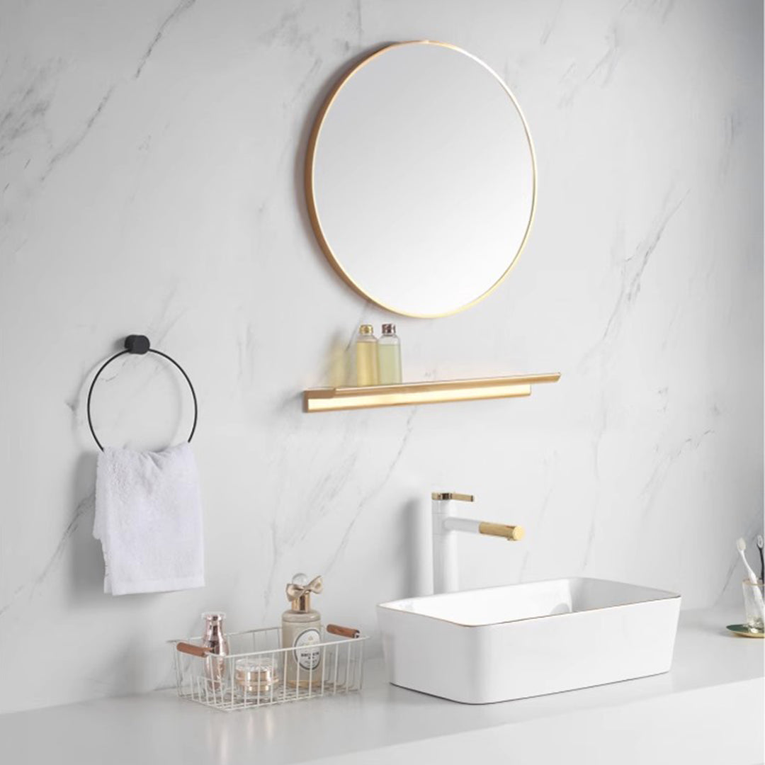 MAS-1761 Masdio Modern Industrial Large Round Wall Mirror Masdio
