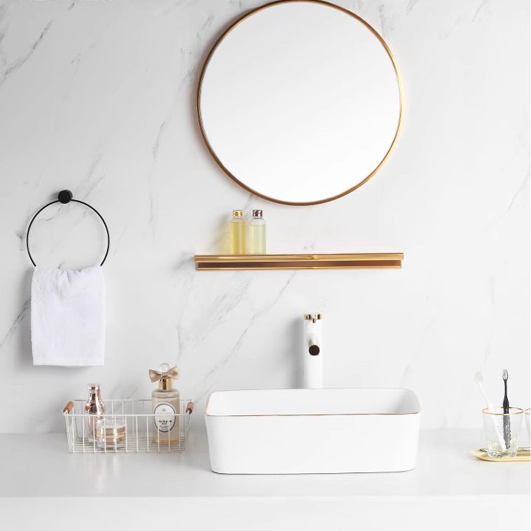MAS-1761 Masdio Modern Industrial Large Round Wall Mirror Masdio