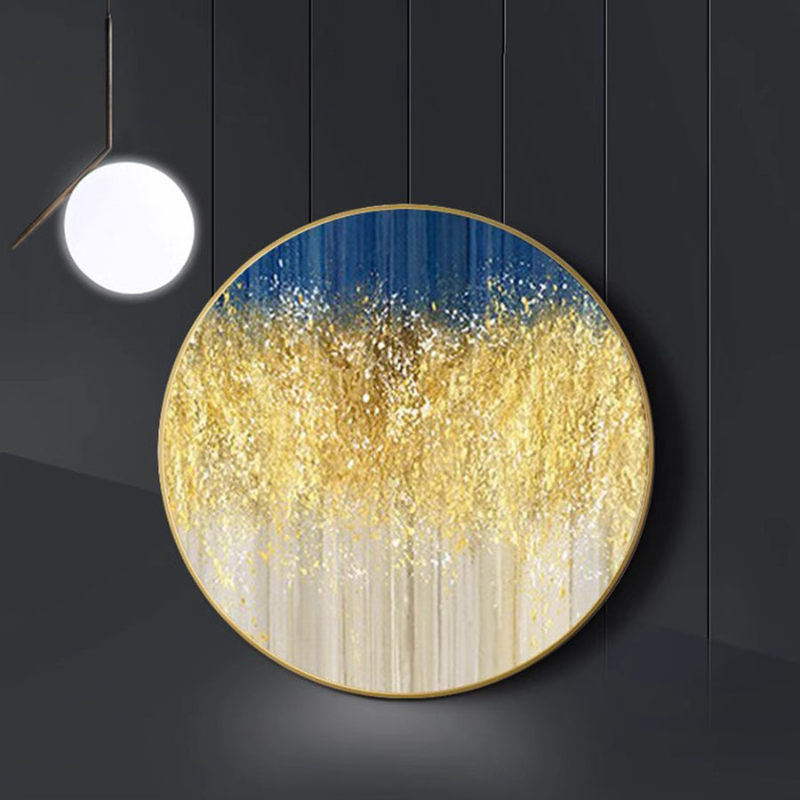 MAS-1762 Masdio Gold Dust Round Wall Pop Art Masdio