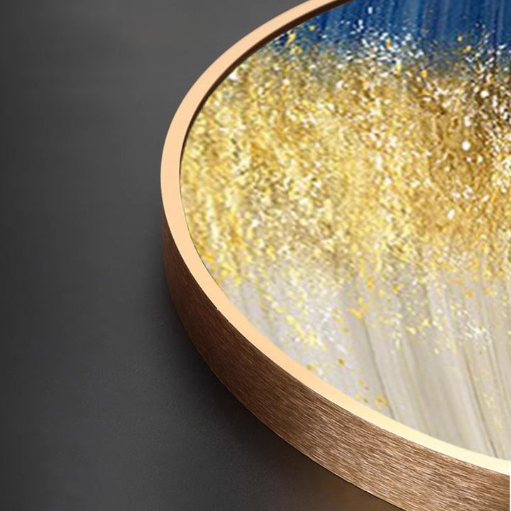 MAS-1762 Masdio Gold Dust Round Wall Pop Art Masdio