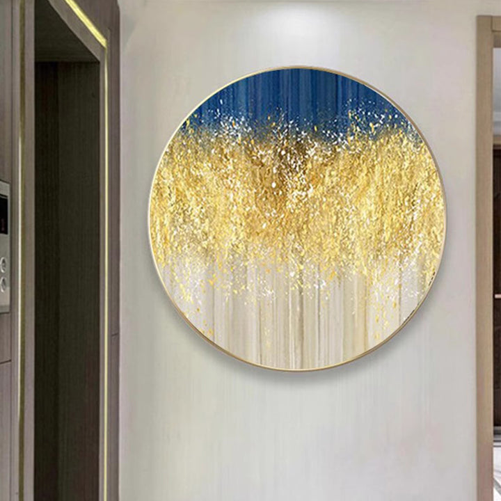 MAS-1762 Masdio Gold Dust Round Wall Pop Art Masdio