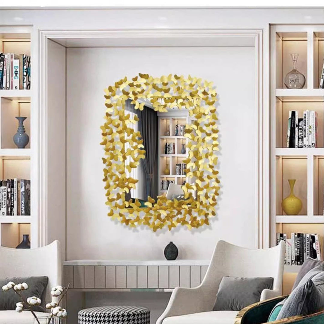 MAS-1772 Masdio Rectangle Metal Wall Mirror Masdio