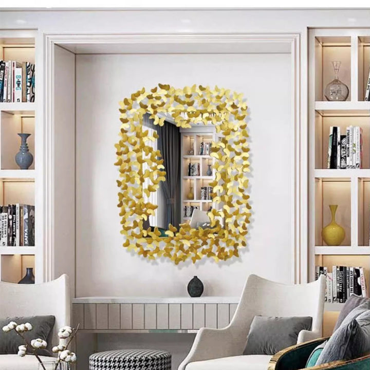 MAS-1772 Masdio Rectangle Metal Wall Mirror Masdio