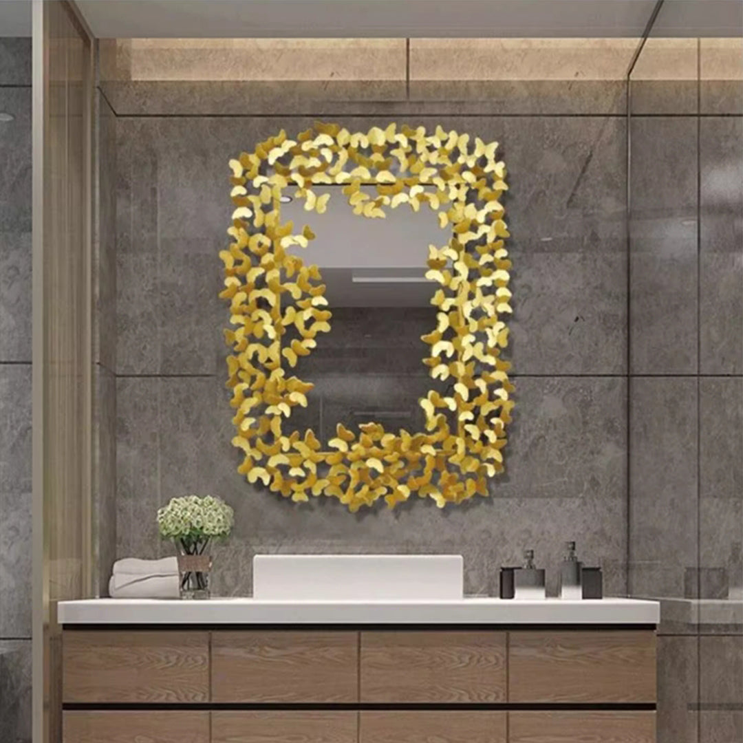 MAS-1772 Masdio Rectangle Metal Wall Mirror Masdio
