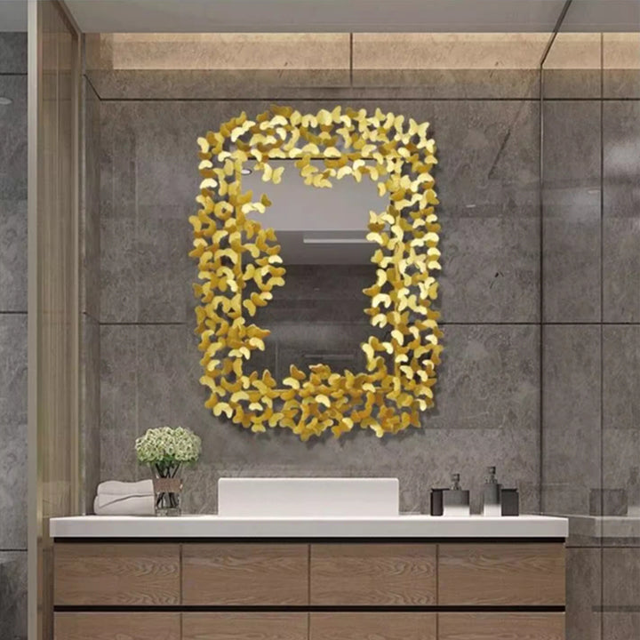 MAS-1772 Masdio Rectangle Metal Wall Mirror Masdio