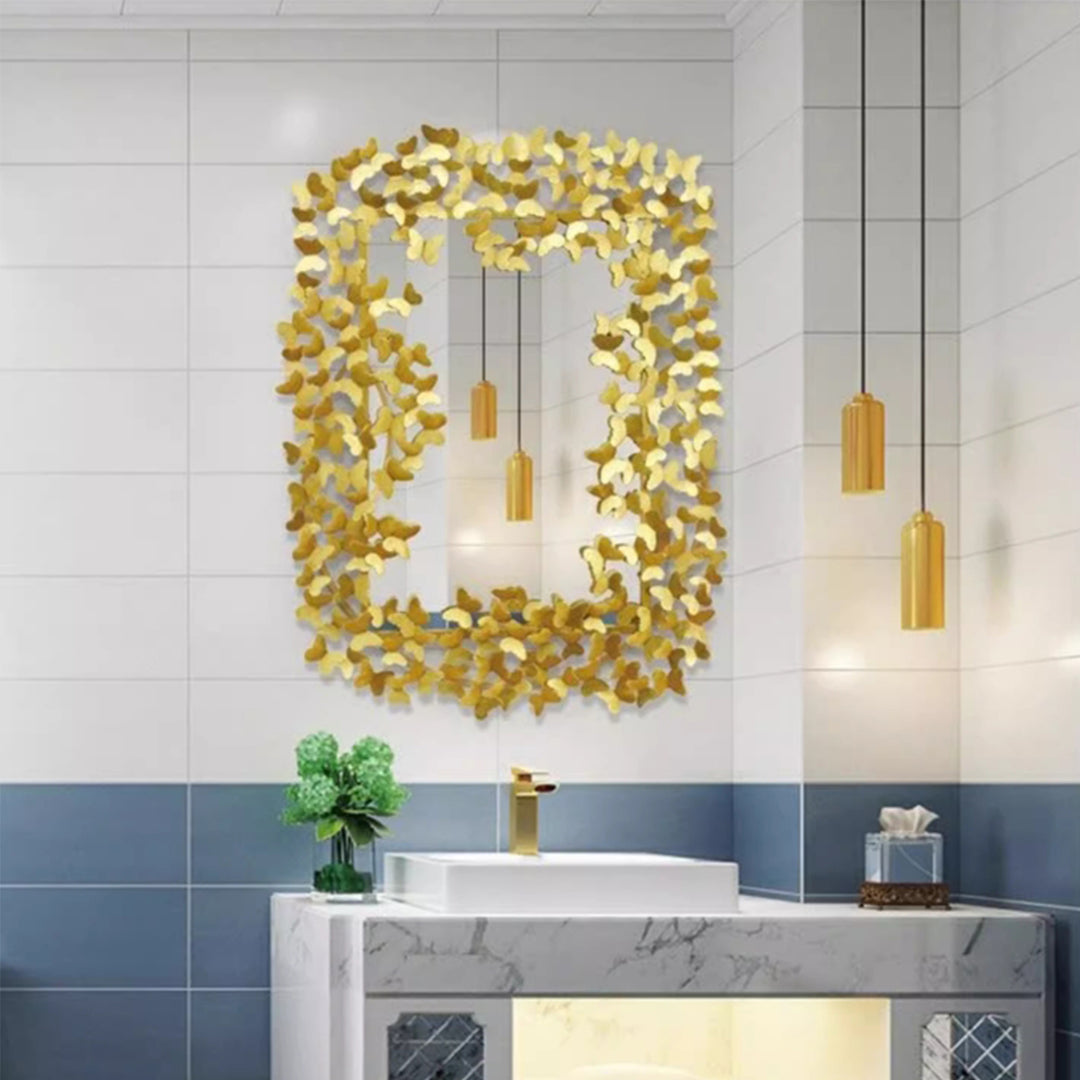 MAS-1772 Masdio Rectangle Metal Wall Mirror Masdio