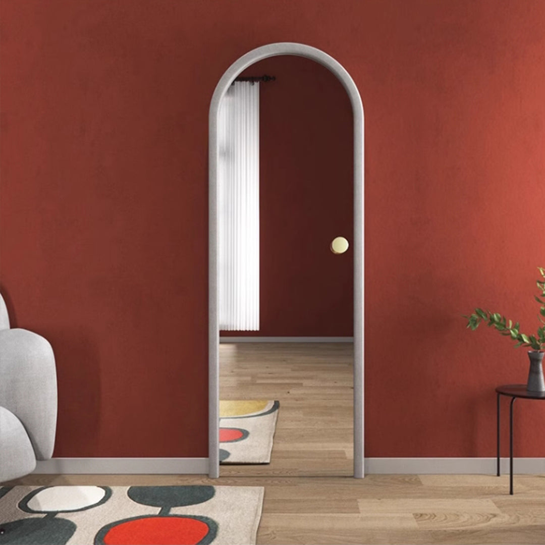 MAS-1774 Masdio Velvet Arch Wood Mirror Masdio