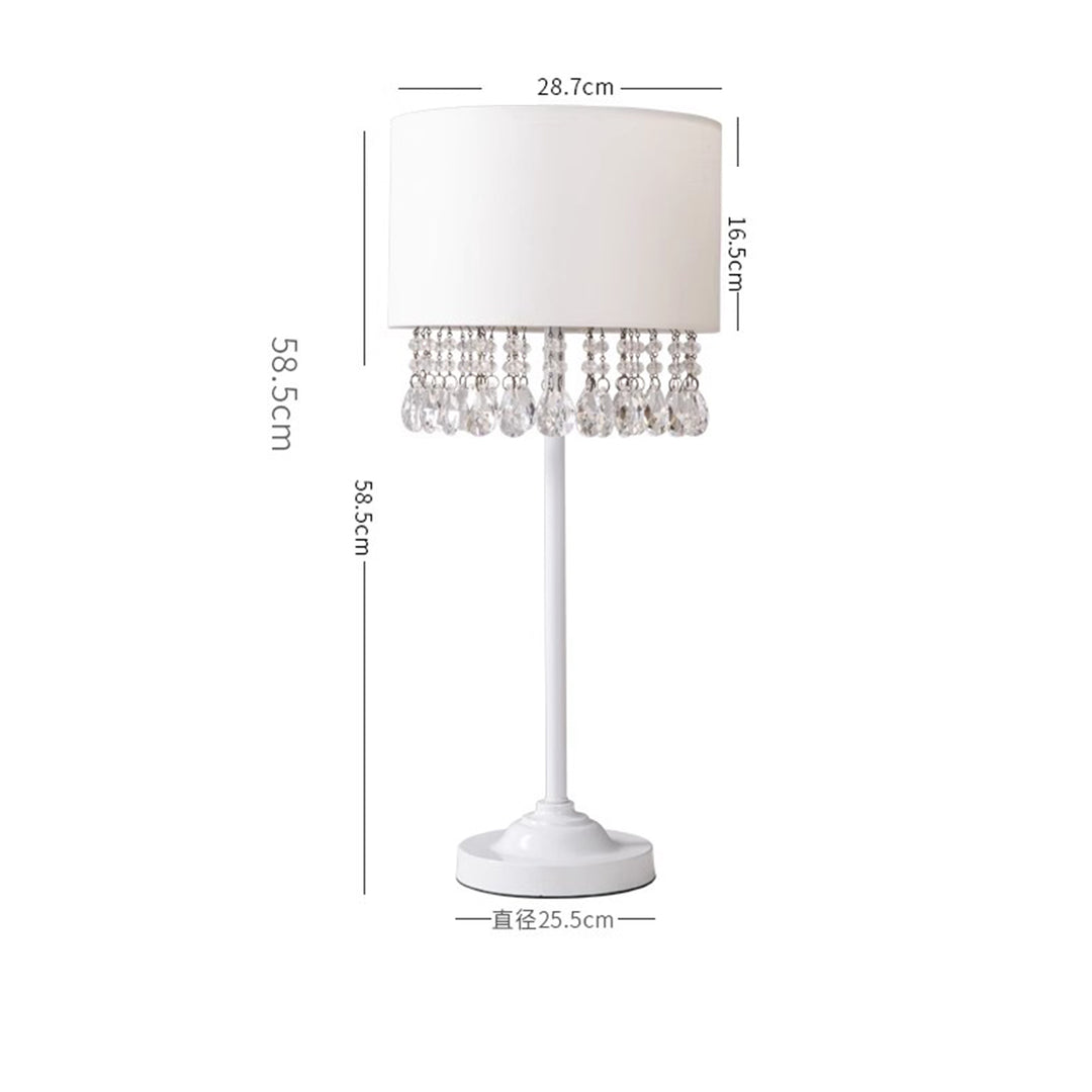 MAS-1776 Masdio Crystal Metal Table Lamp Masdio