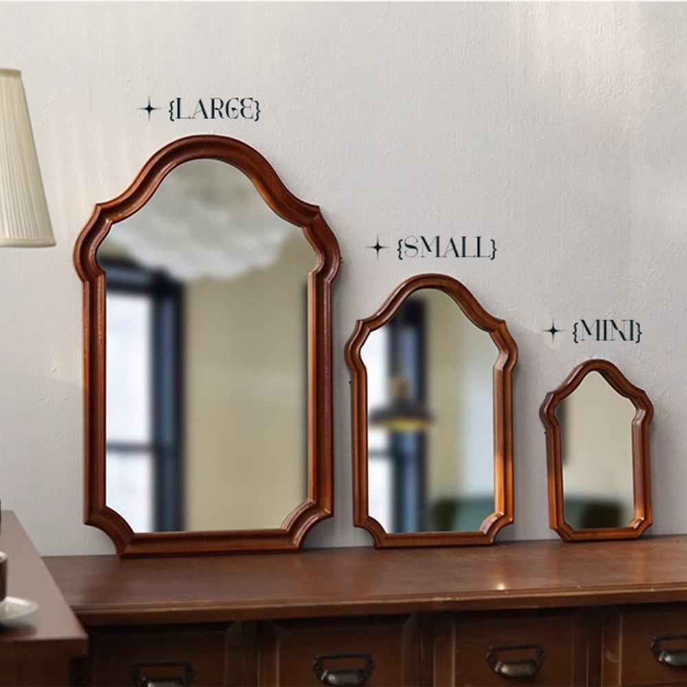 MAS-1780 Masdio Irregular Wood Wall Mirror Masdio