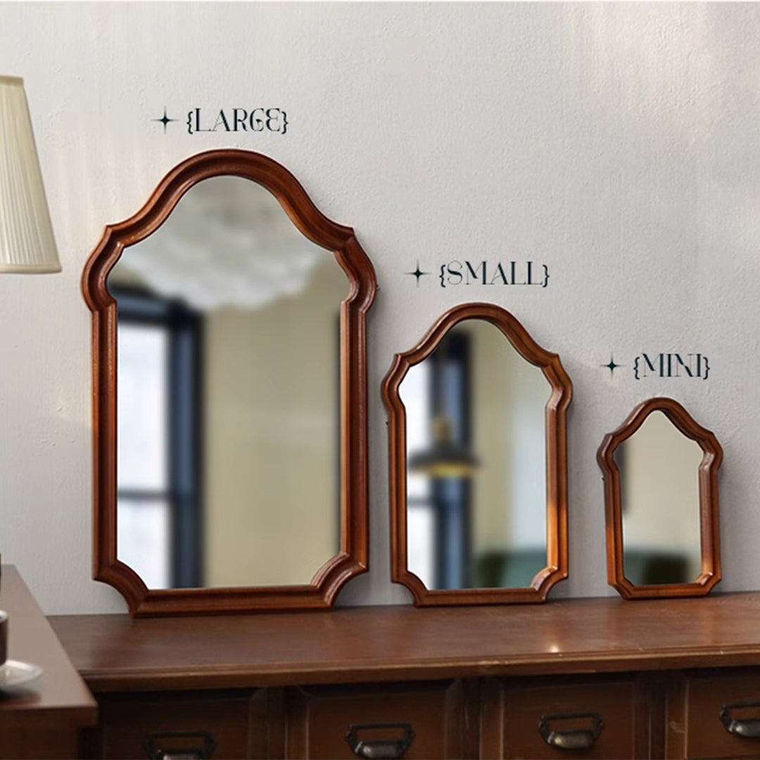 MAS-1780 Masdio Irregular Wood Wall Mirror Masdio