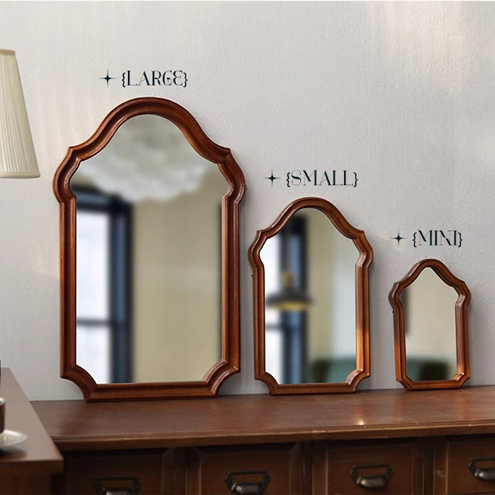 MAS-1780 Masdio Irregular Wood Wall Mirror Masdio