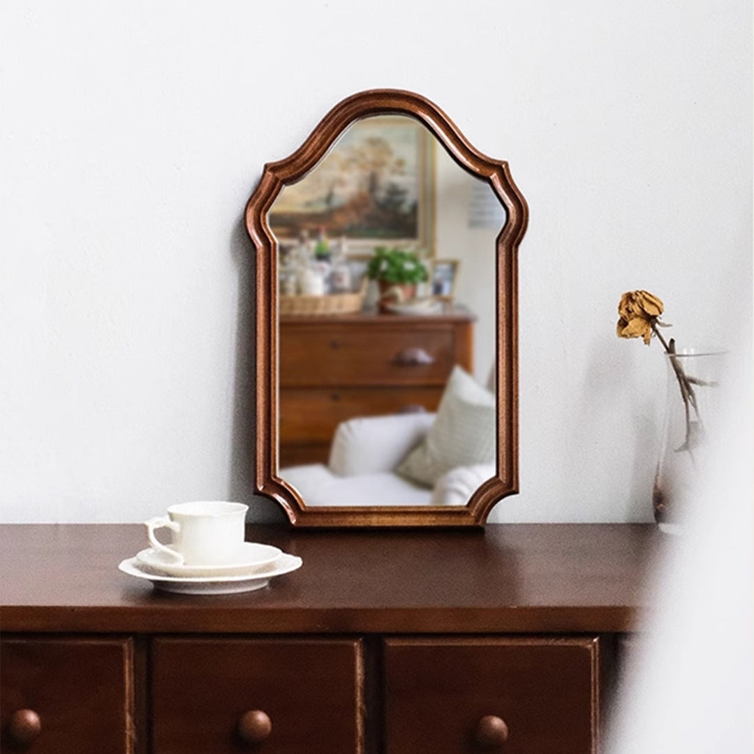 MAS-1780 Masdio Irregular Wood Wall Mirror Masdio
