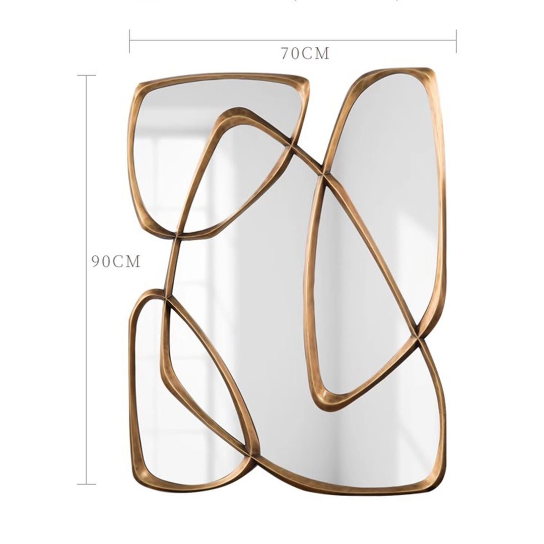 MAS-1789 Masdio Decorative Wall Accent Mirror Masdio