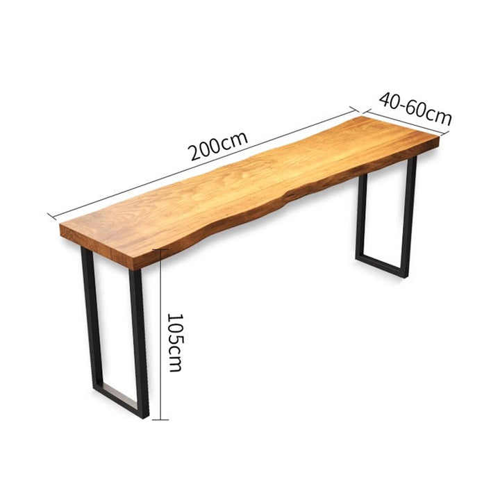 MAS-1797 Masdio Rustic Wooden Bar Table & Stool Masdio