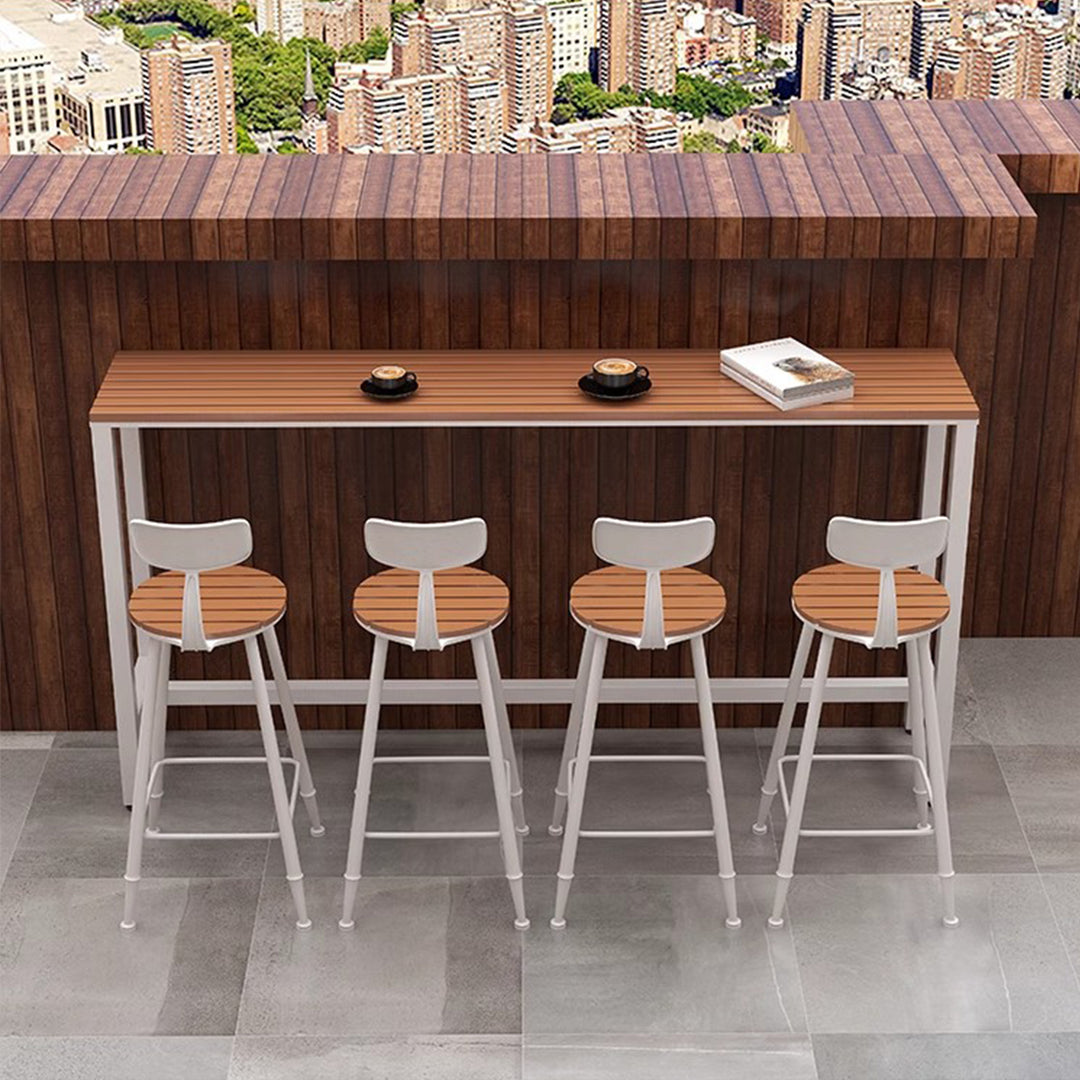 MAS-1798 Masdio Modern Outdoor Bar Table & Chairs Masdio
