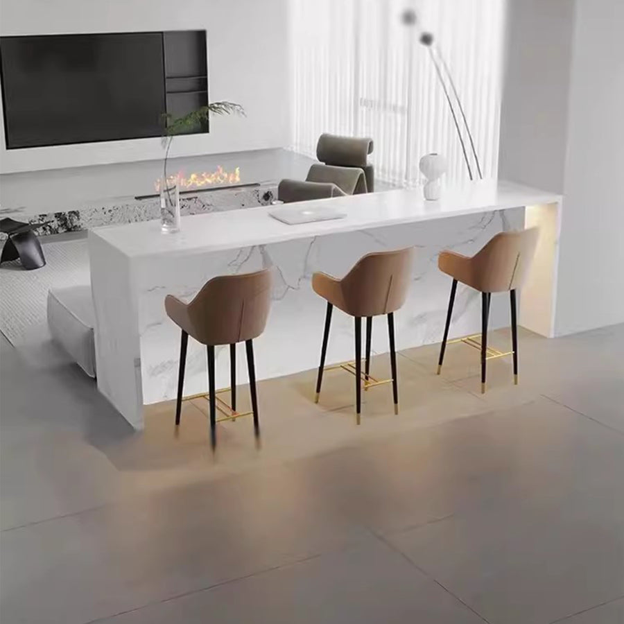 MAS-1799 Masdio Modern Marble Kitchen Island  Bar Table Masdio
