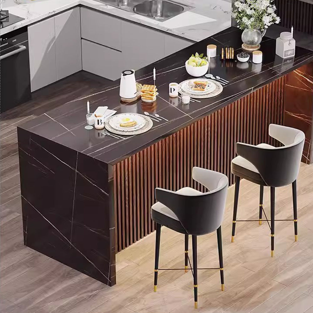 MAS-1799 Masdio Modern Marble Kitchen Island  Bar Table Masdio