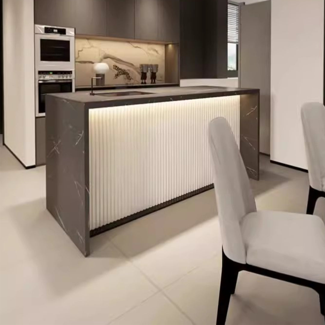 MAS-1799 Masdio Modern Marble Kitchen Island  Bar Table Masdio