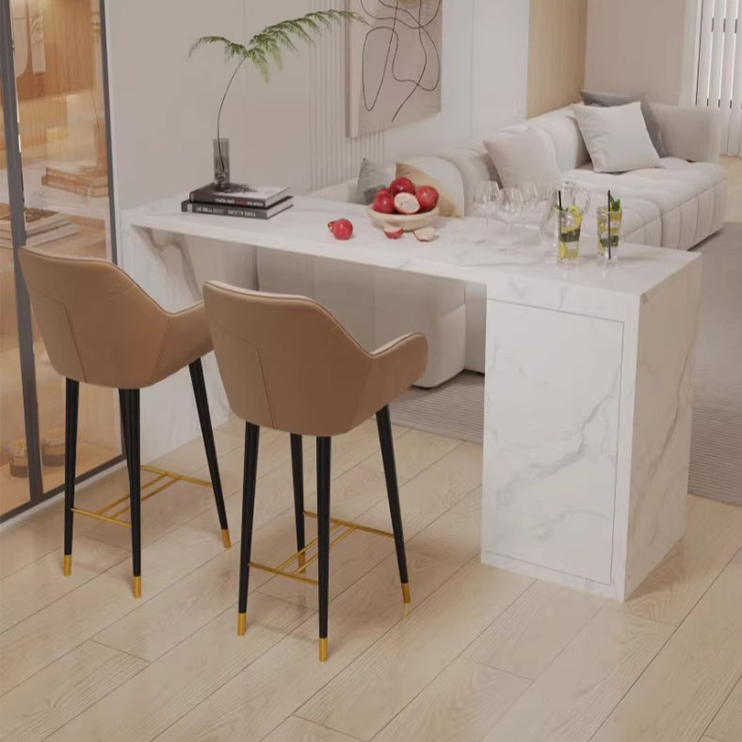 MAS-1799 Masdio Modern Marble Kitchen Island  Bar Table Masdio