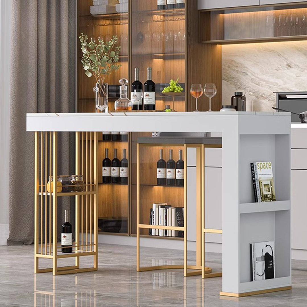 MAS-1803 Masdio Modern Slate Bar Table Masdio