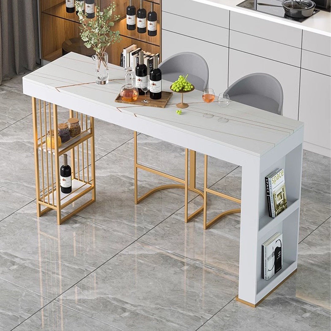 MAS-1803 Masdio Modern Slate Bar Table Masdio